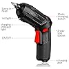Electric Screwdriver 47 in 1 Rotatable Cordless Screwdriver Drill with Built-in Drill Screw Driver Kit 4.2v lithium battery for Home Office Phone Watch Camera Laptop Installation Tool Kit