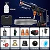 Cordless Portable Wireless Pressure Washer Gun 48V 12000mAh High Pressure Water Gun for Car Wash and Bike Cleaning with Adjustable Nozzle and 5M Hose Pipe