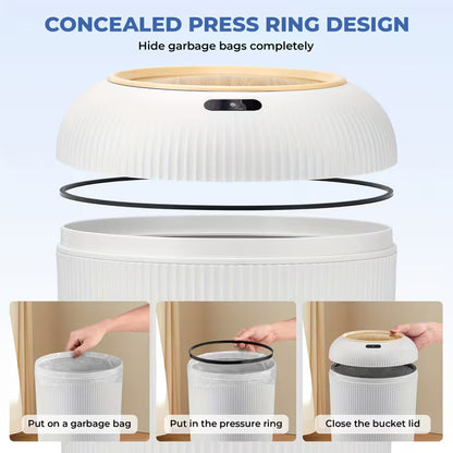 Touchless Sensor Trash Can