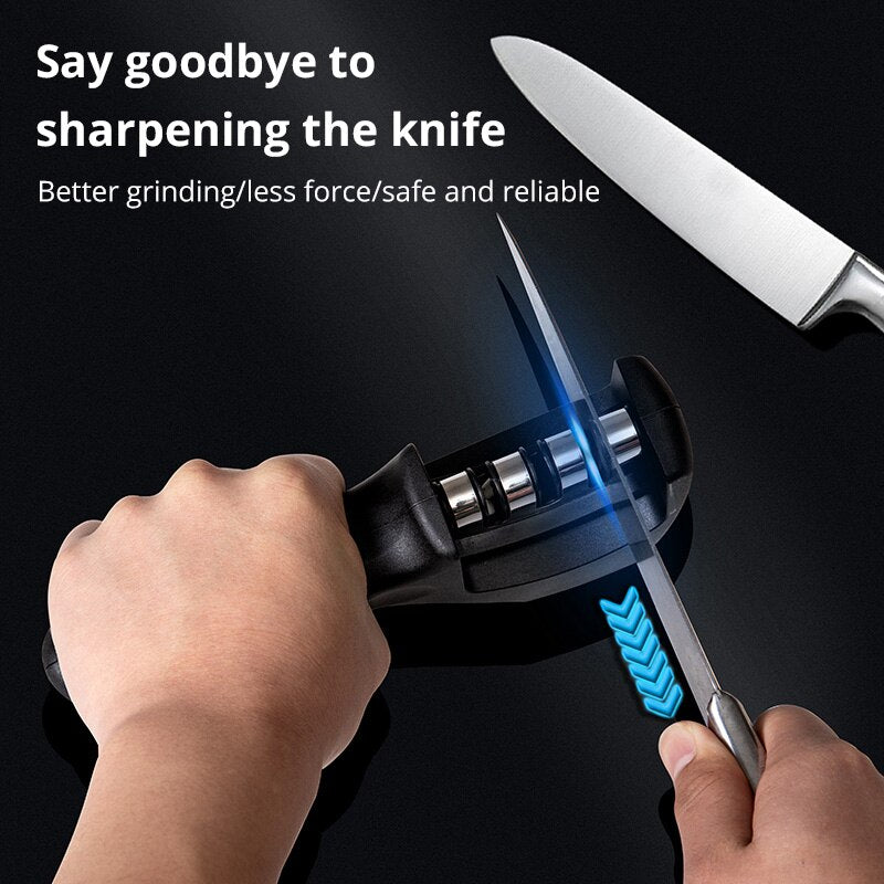 Manual Kitchen Knife Sharpener