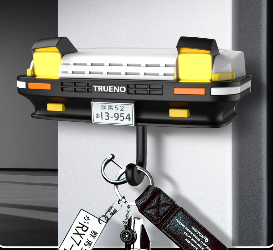 Open Car Headlights Key Holder