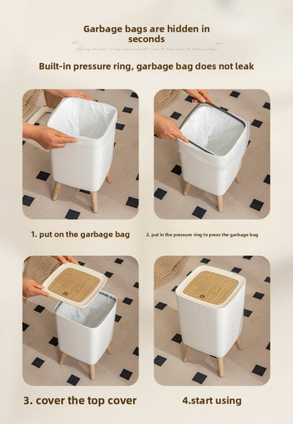 Touchless Sensor Trash Can